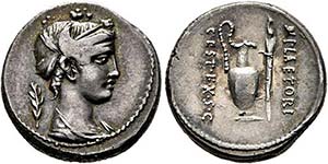 M. Plaetorius M.f. Cestianus - Denarius ... 