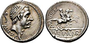 L. Marcius Philippus - Denarius (3,83 g), ... 