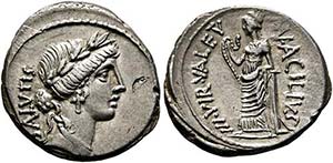 Mn. Acilius Glabrio - Denarius (3,92 g), ... 