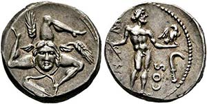 C. Claudius Marcellus - Denarius (3,76 g), ... 
