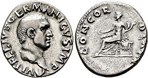 Vitellius (69) - Denarius (3,08 g), Roma, ... 