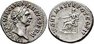 Traianus (98-117) - Denarius (3,49 g), Roma, ... 