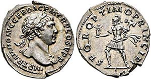 Traianus (98-117) - Denarius (3,21 g), Roma, ... 