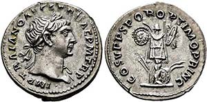 Traianus (98-117) - Denarius (3,06 g), Roma, ... 