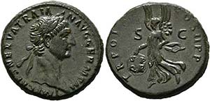 Traianus (98-117) - As (11,44 g), Roma, ... 
