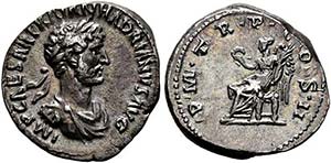 Hadrianus (117-138) - Quinar (1,84 g), Roma, ... 