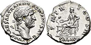 Hadrianus (117-138) - Denarius (3,22 g), ... 