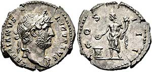 Hadrianus (117-138) - Denarius (3,32 g), ... 