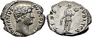 Hadrianus (117-138) - Denarius (3,38 g), ... 