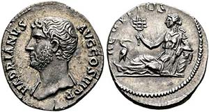 Hadrianus (117-138) - Denarius (2,90 g), ... 