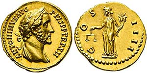 Antoninus Pius (138-161) - Aureus (7,32 g), ... 