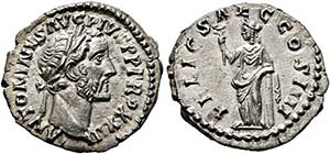 Antoninus Pius (138-161) - Denarius (3,30 ... 