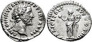 Antoninus Pius (138-161) - Denarius (3,57 ... 