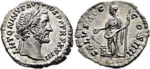 Antoninus Pius (138-161) - Denarius (3,36 ... 