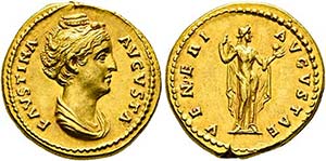 Faustina Maior (138-141) - Aureus (7,38 g), ... 