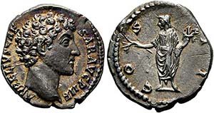 Marcus Aurelius (161-180) - Denarius (3,00 ... 