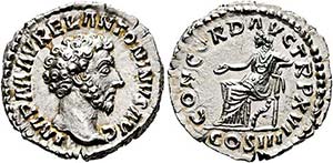 Marcus Aurelius (161-180) - Denarius (3,18 ... 