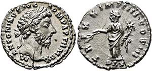 Marcus Aurelius (161-180) - Denarius (3,21 ... 