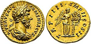 Lucius Verus (161-169) - Aureus (7,33 g), ... 