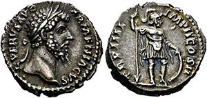 Lucius Verus (161-169) - Denarius (3,51 g), ... 