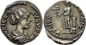 Lucilla (163-169/181) - Denarius (3,39 g), ... 