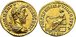Commodus (177/180-192) - Aureus (7,24 g), ... 