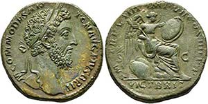 Commodus (177/180-192) - Sestertius (22,61 ... 