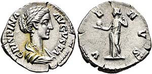 Crispina (178-192) - Denarius (2,82 g), ... 