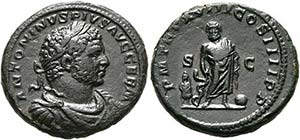 Caracalla (198/211-217) - As (11,24 g), ... 