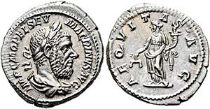 Macrinus (217-218) - Denarius (3,71 g), ... 