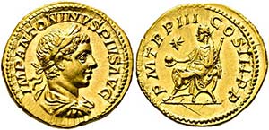Elagabalus (218-222) - Aureus (6,41 g), ... 
