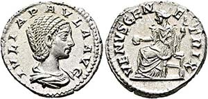 Iulia Paula (219-220) - Denarius (3,02 g), ... 