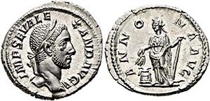 Severus Alexander (222-235) - Denarius (3,22 ... 