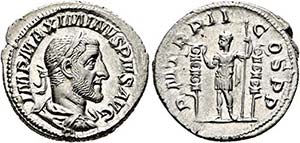 Maximinus I. Thrax (235-238) - Denarius ... 