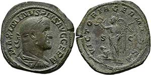 Maximinus I. Thrax (235-238) - Sestertius ... 