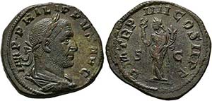 Philippus I. Arabs (244-249) - Sestertius ... 