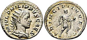 Philippus II. (247-249) - Als Caesar ... 