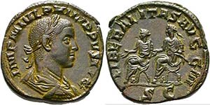 Philippus II. (247-249) - Sestertius (19,60 ... 