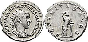 Hostilianus (251) - Als Augustus. ... 