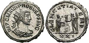 Probus (276-282) - AE-Antoninianus (3,83 g), ... 