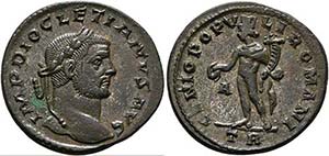 Diocletianus (284-305) - Follis (8,21 g), ... 