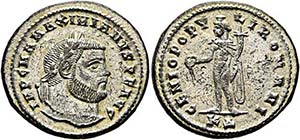 Maximianus Herculius (286-310) - Follis ... 