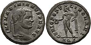 Maximianus Herculius (286-310) - Follis ... 