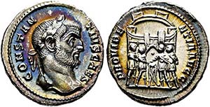 Constantius I. Chlorus (305-306) - Als ... 