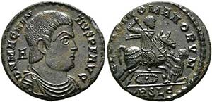 Magnentius (350-353) - Usurpator im Westen. ... 