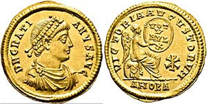 Gratianus (367-383) - Solidus (4,43 g), ... 