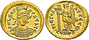 Leo I. (457-474) - Solidus (4,47 g), ... 
