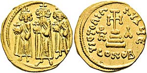 Heraclius (610-641) - Solidus (4,31 g), ... 