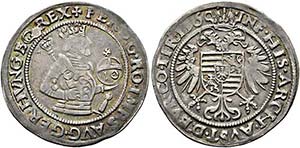 Ferdinand I. 1521-1564 - 10 Kreuzer 1560 ... 