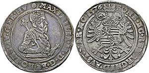 Maximilian II. 1564-1576 - Taler 1576 ... 